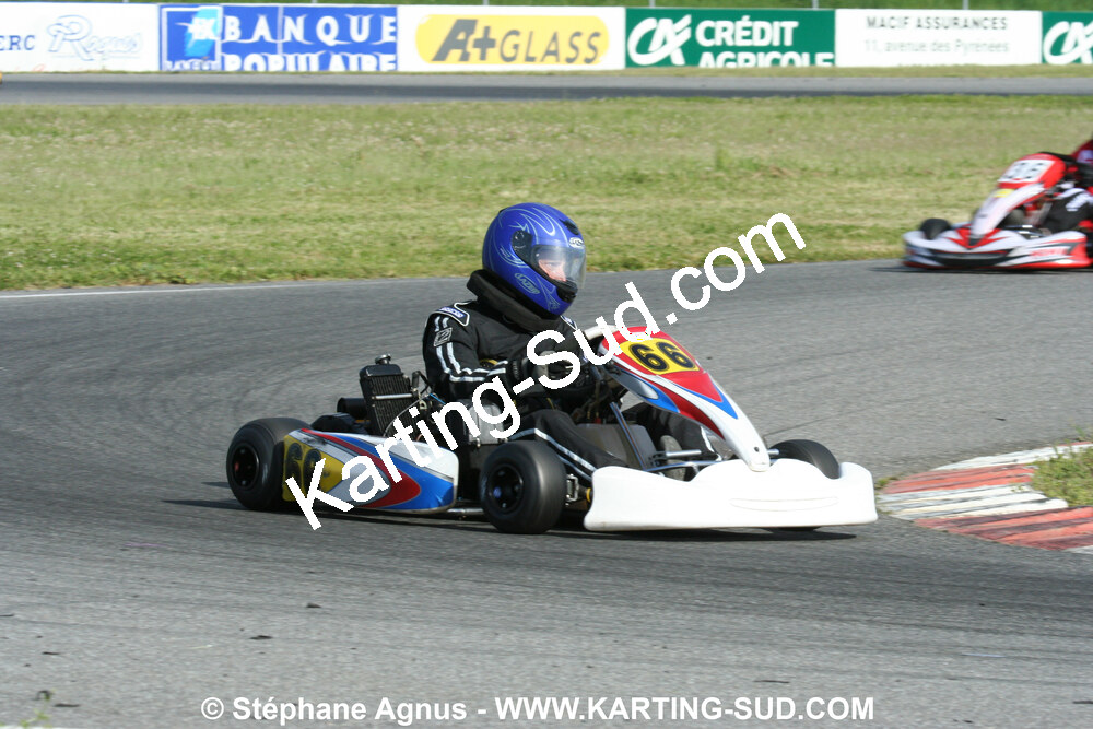 04/05/2008 : 3ème manche du Championnat Régional Midi-Pyrénées à Muret (Photos Stéphane Agnus) 2008 — karting