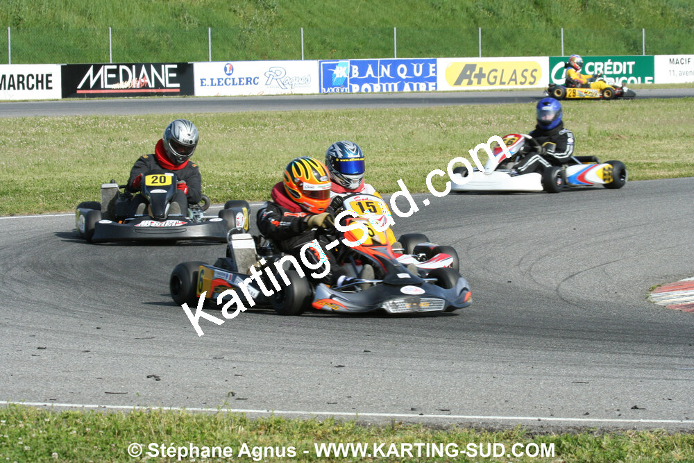 04/05/2008 : 3ème manche du Championnat Régional Midi-Pyrénées à Muret (Photos Stéphane Agnus) 2008 — karting