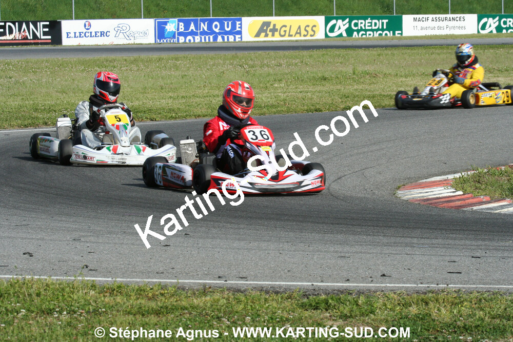 04/05/2008 : 3ème manche du Championnat Régional Midi-Pyrénées à Muret (Photos Stéphane Agnus) 2008 — karting