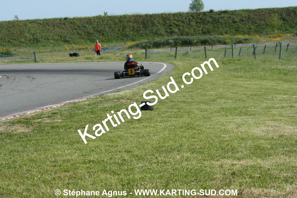 04/05/2008 : 3ème manche du Championnat Régional Midi-Pyrénées à Muret (Photos Stéphane Agnus) 2008 — karting