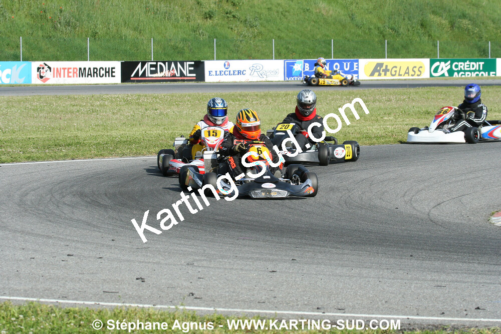 04/05/2008 : 3ème manche du Championnat Régional Midi-Pyrénées à Muret (Photos Stéphane Agnus) 2008 — karting