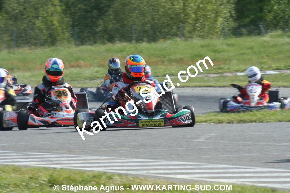 04/05/2008 : 3ème manche du Championnat Régional Midi-Pyrénées à Muret (Photos Stéphane Agnus) 2008 — karting