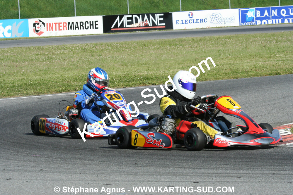 04/05/2008 : 3ème manche du Championnat Régional Midi-Pyrénées à Muret (Photos Stéphane Agnus) 2008 — karting
