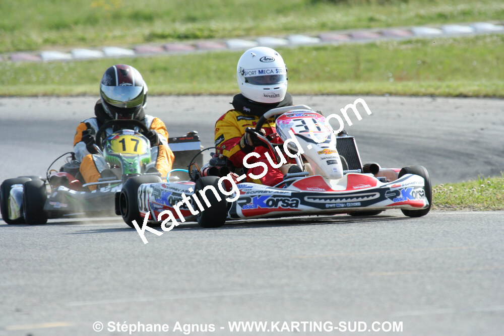 04/05/2008 : 3ème manche du Championnat Régional Midi-Pyrénées à Muret (Photos Stéphane Agnus) 2008 — karting