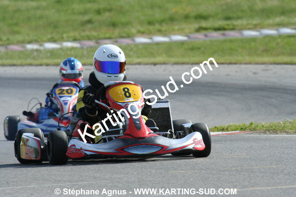 04/05/2008 : 3ème manche du Championnat Régional Midi-Pyrénées à Muret (Photos Stéphane Agnus) 2008 — karting