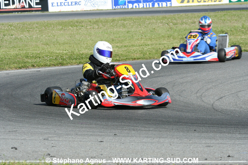 04/05/2008 : 3ème manche du Championnat Régional Midi-Pyrénées à Muret (Photos Stéphane Agnus) 2008 — karting