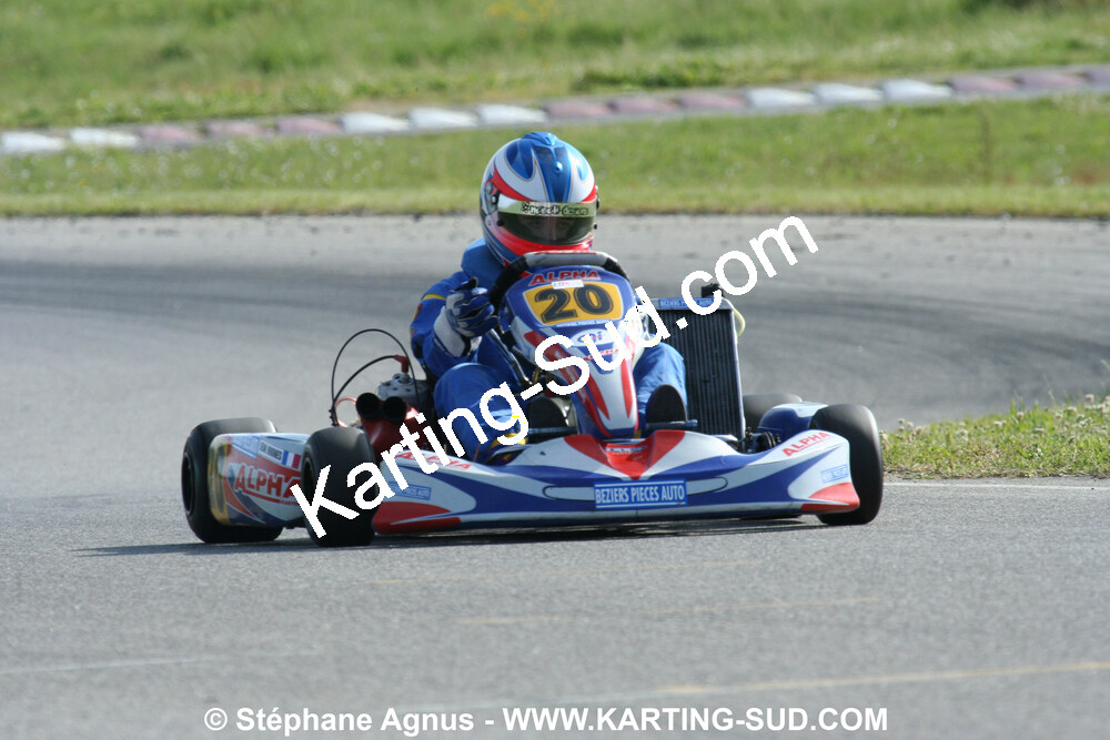 04/05/2008 : 3ème manche du Championnat Régional Midi-Pyrénées à Muret (Photos Stéphane Agnus) 2008 — karting