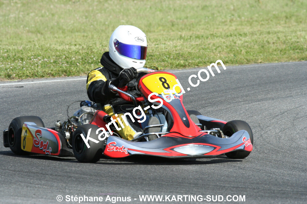04/05/2008 : 3ème manche du Championnat Régional Midi-Pyrénées à Muret (Photos Stéphane Agnus) 2008 — karting