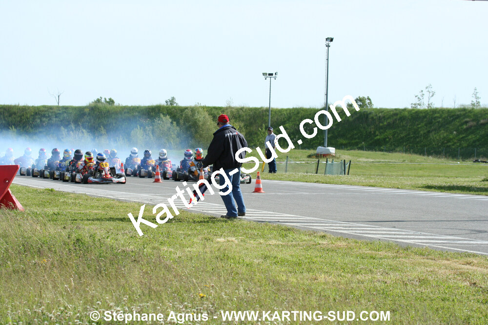 04/05/2008 : 3ème manche du Championnat Régional Midi-Pyrénées à Muret (Photos Stéphane Agnus) 2008 — karting