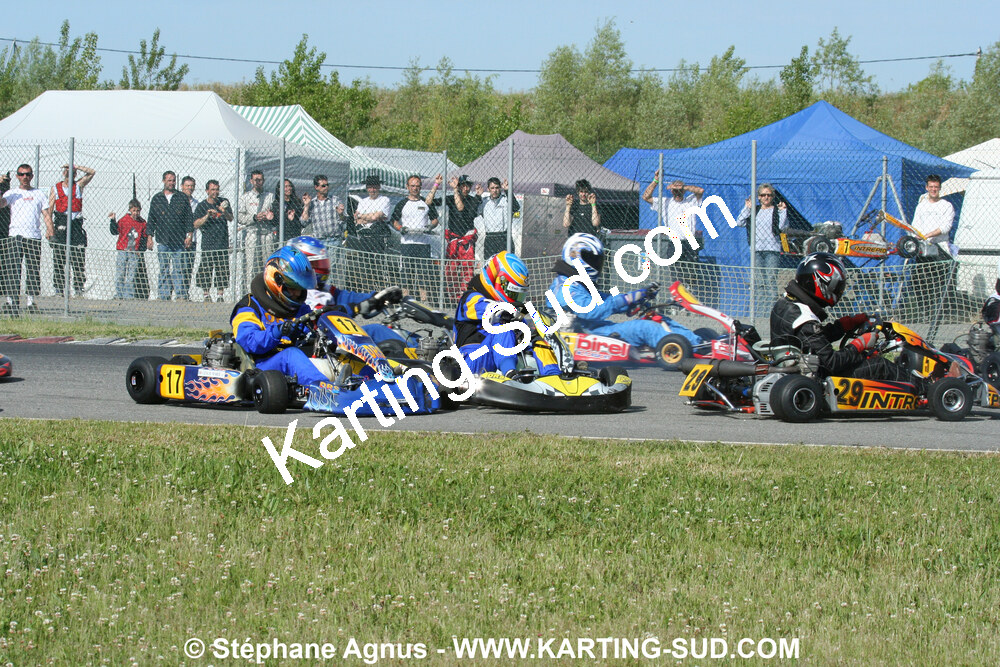 04/05/2008 : 3ème manche du Championnat Régional Midi-Pyrénées à Muret (Photos Stéphane Agnus) 2008 — karting