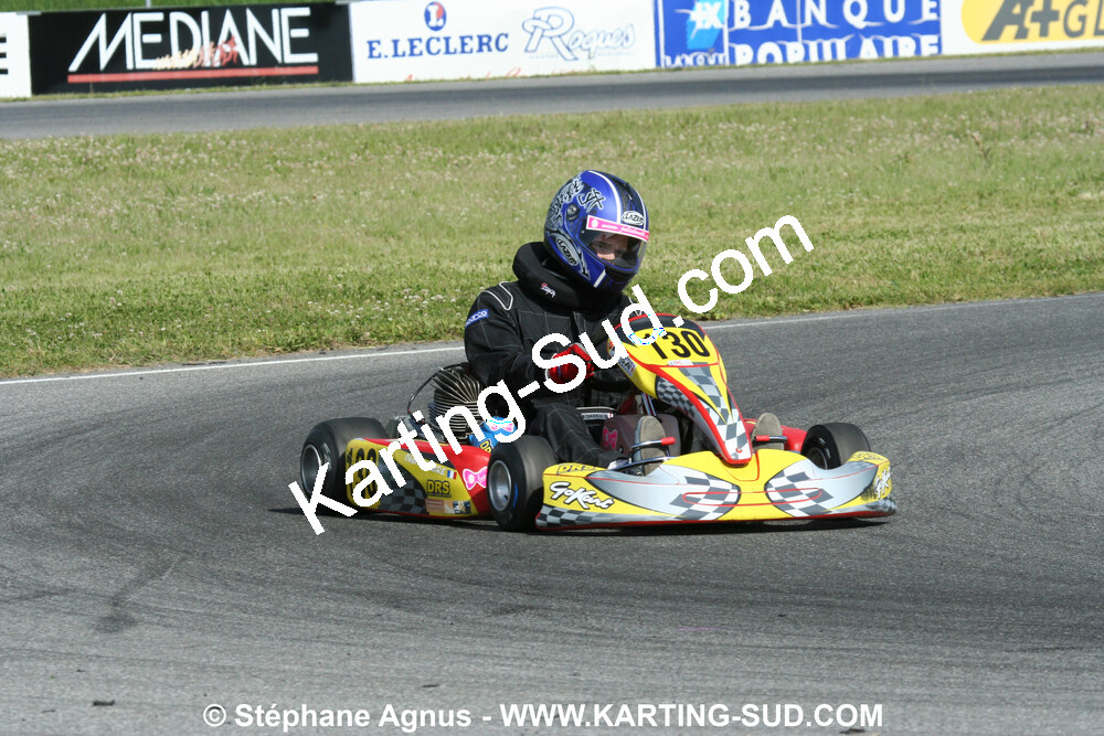 04/05/2008 : 3ème manche du Championnat Régional Midi-Pyrénées à Muret (Photos Stéphane Agnus) 2008 — karting