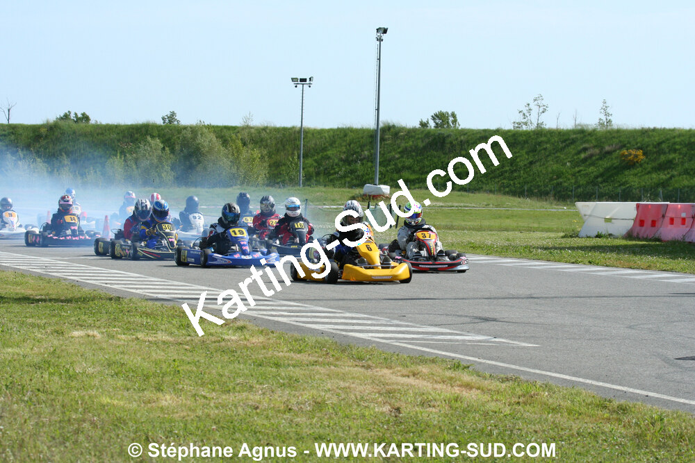 04/05/2008 : 3ème manche du Championnat Régional Midi-Pyrénées à Muret (Photos Stéphane Agnus) 2008 — karting