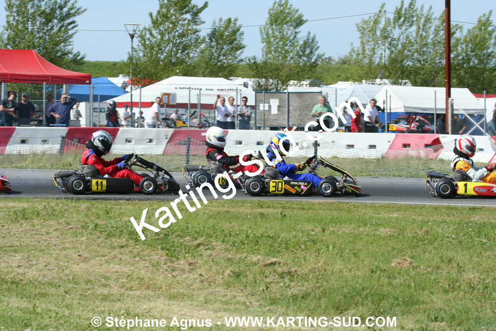 04/05/2008 : 3ème manche du Championnat Régional Midi-Pyrénées à Muret (Photos Stéphane Agnus) 2008 — karting