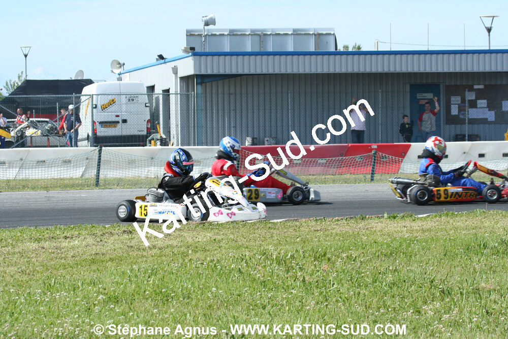 04/05/2008 : 3ème manche du Championnat Régional Midi-Pyrénées à Muret (Photos Stéphane Agnus) 2008 — karting