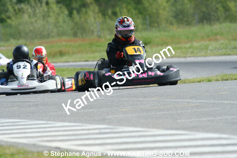 04/05/2008 : 3ème manche du Championnat Régional Midi-Pyrénées à Muret (Photos Stéphane Agnus) 2008 — karting