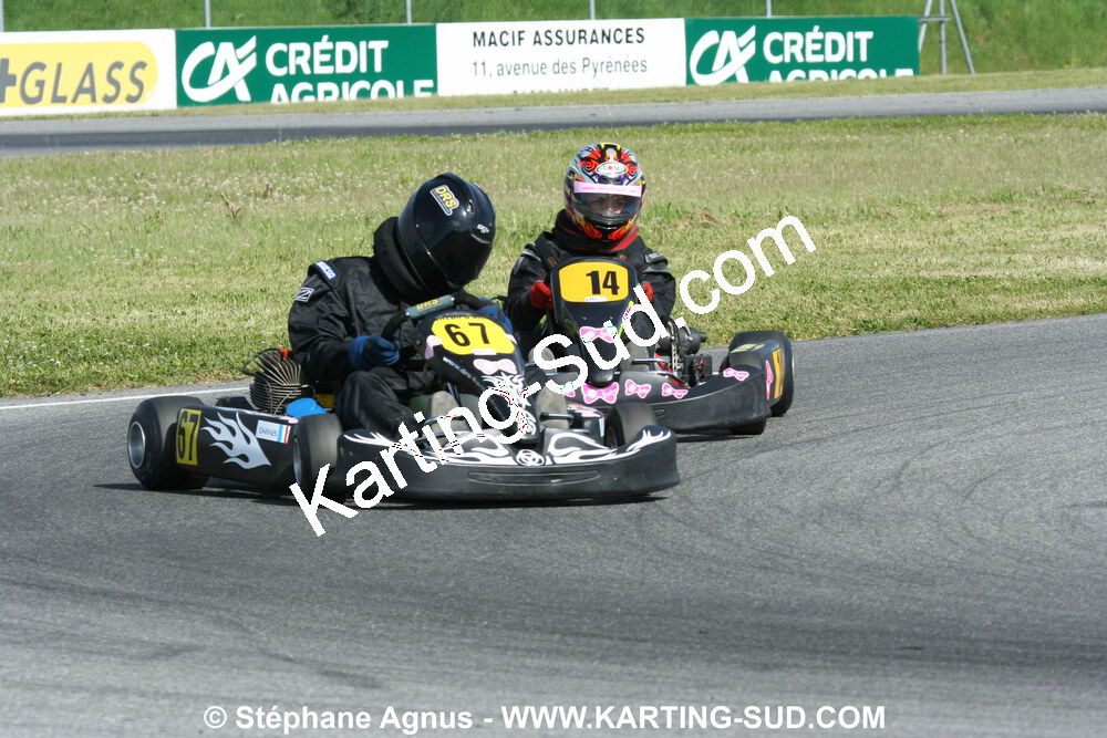 04/05/2008 : 3ème manche du Championnat Régional Midi-Pyrénées à Muret (Photos Stéphane Agnus) 2008 — karting