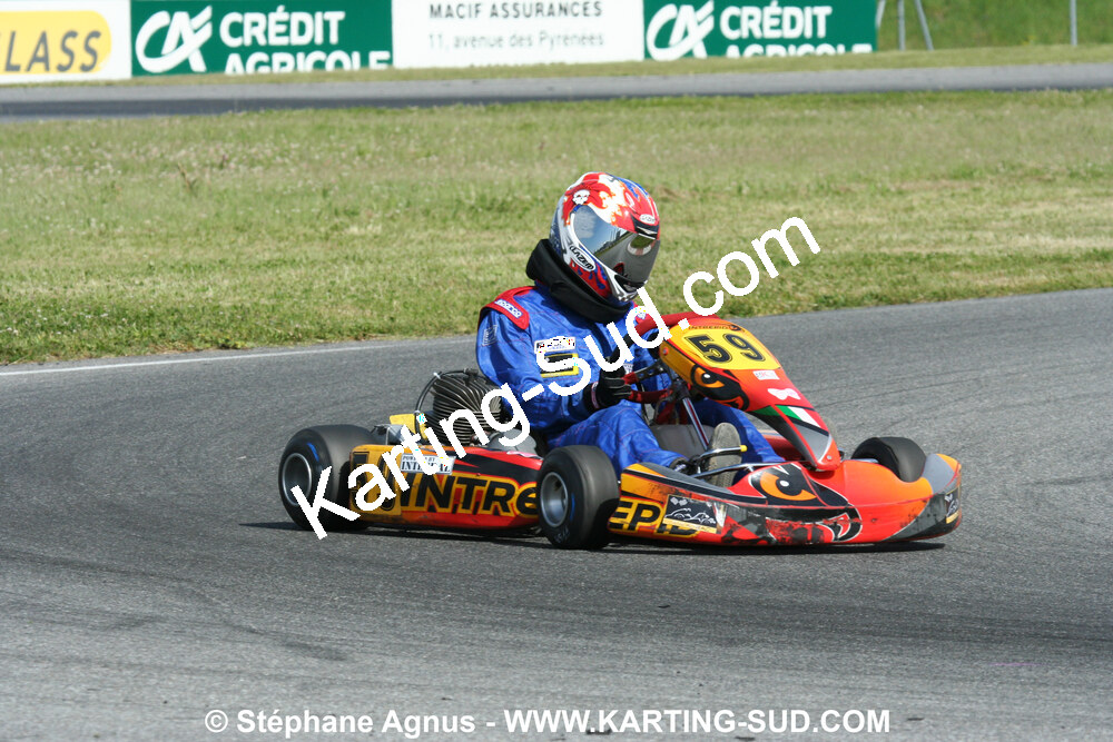 04/05/2008 : 3ème manche du Championnat Régional Midi-Pyrénées à Muret (Photos Stéphane Agnus) 2008 — karting