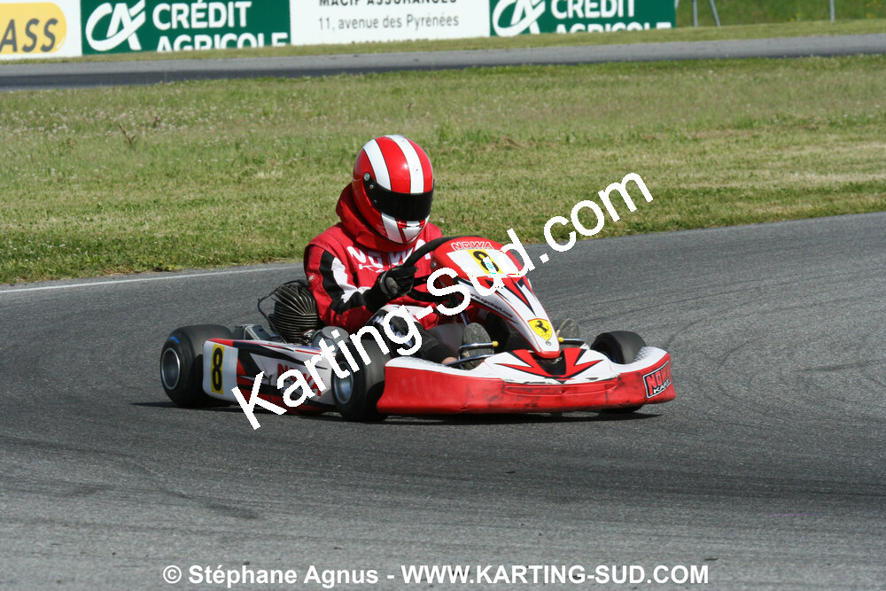 04/05/2008 : 3ème manche du Championnat Régional Midi-Pyrénées à Muret (Photos Stéphane Agnus) 2008 — karting