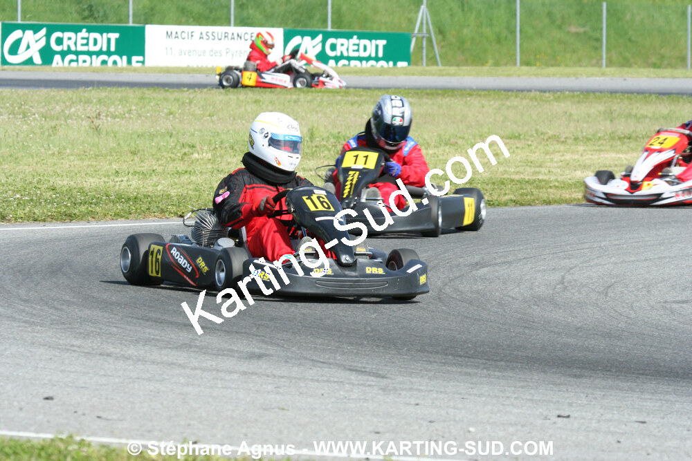 04/05/2008 : 3ème manche du Championnat Régional Midi-Pyrénées à Muret (Photos Stéphane Agnus) 2008 — karting