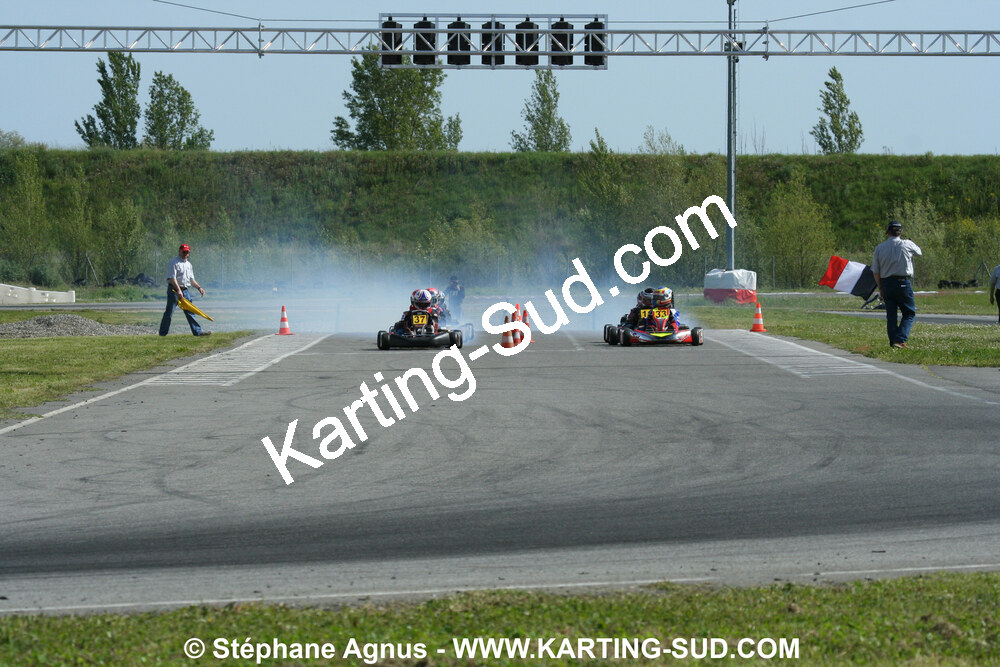 04/05/2008 : 3ème manche du Championnat Régional Midi-Pyrénées à Muret (Photos Stéphane Agnus) 2008 — karting
