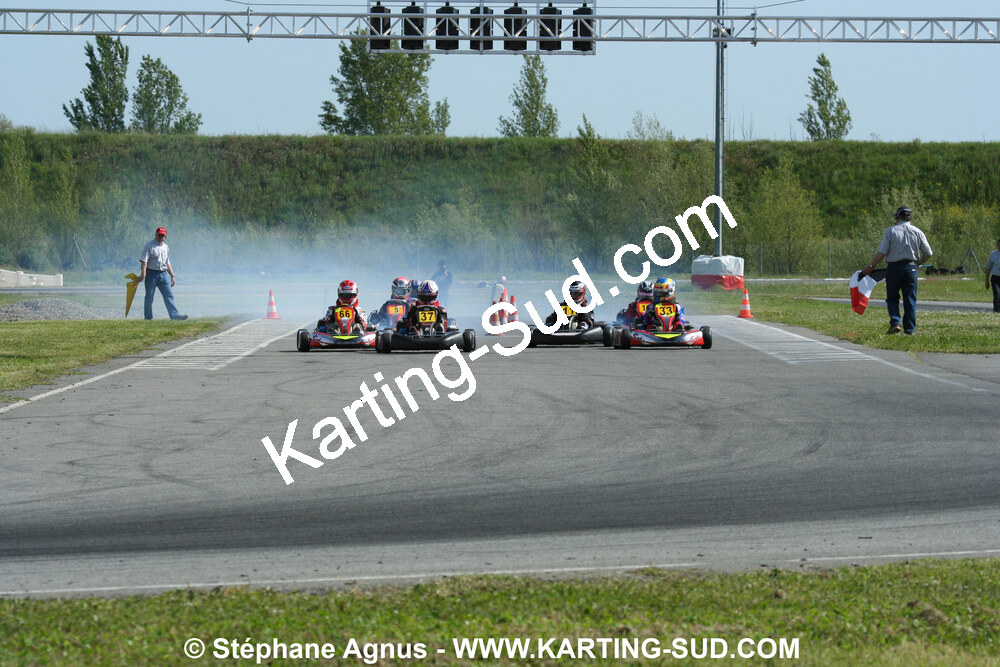 04/05/2008 : 3ème manche du Championnat Régional Midi-Pyrénées à Muret (Photos Stéphane Agnus) 2008 — karting