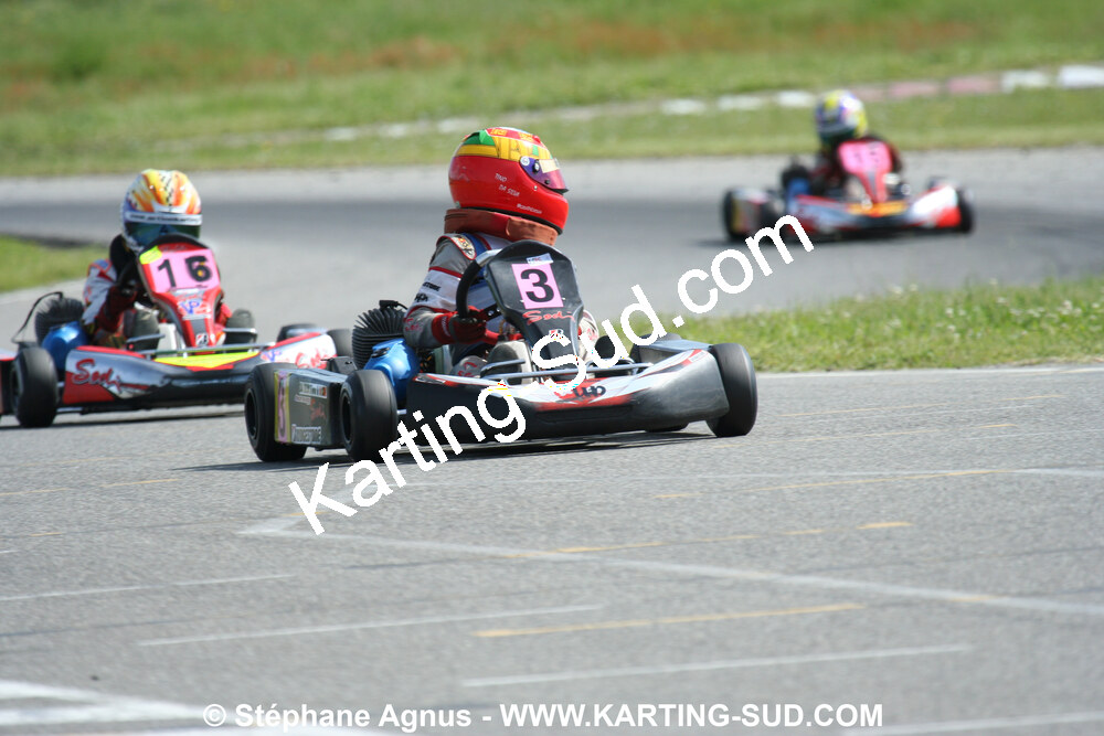 04/05/2008 : 3ème manche du Championnat Régional Midi-Pyrénées à Muret (Photos Stéphane Agnus) 2008 — karting