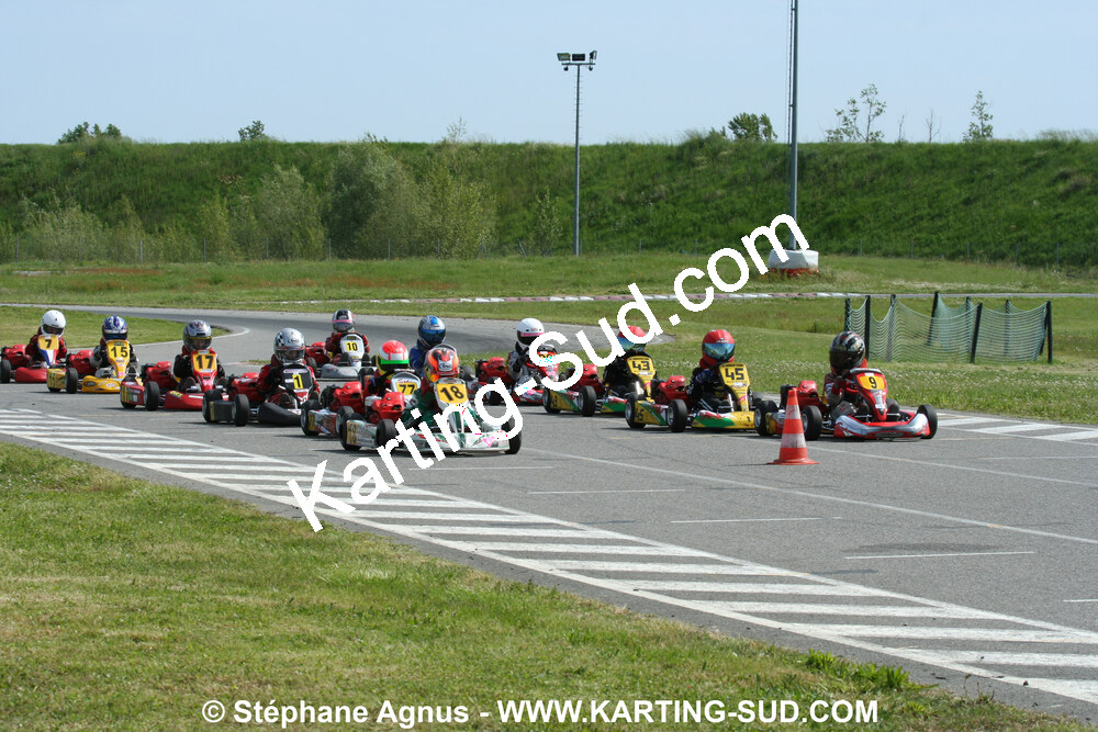 04/05/2008 : 3ème manche du Championnat Régional Midi-Pyrénées à Muret (Photos Stéphane Agnus) 2008 — karting