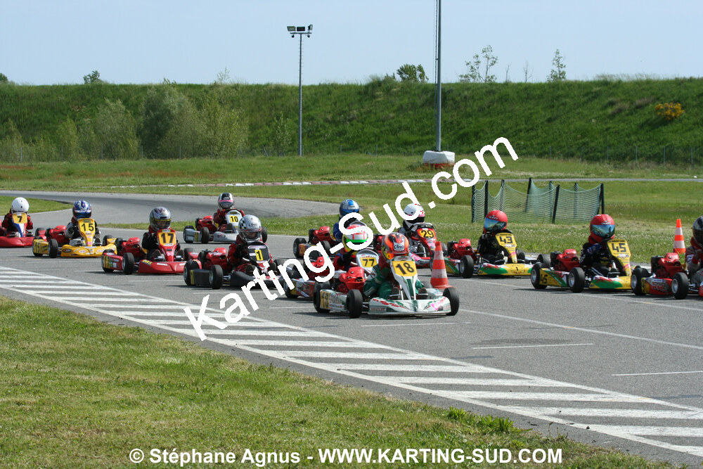 04/05/2008 : 3ème manche du Championnat Régional Midi-Pyrénées à Muret (Photos Stéphane Agnus) 2008 — karting