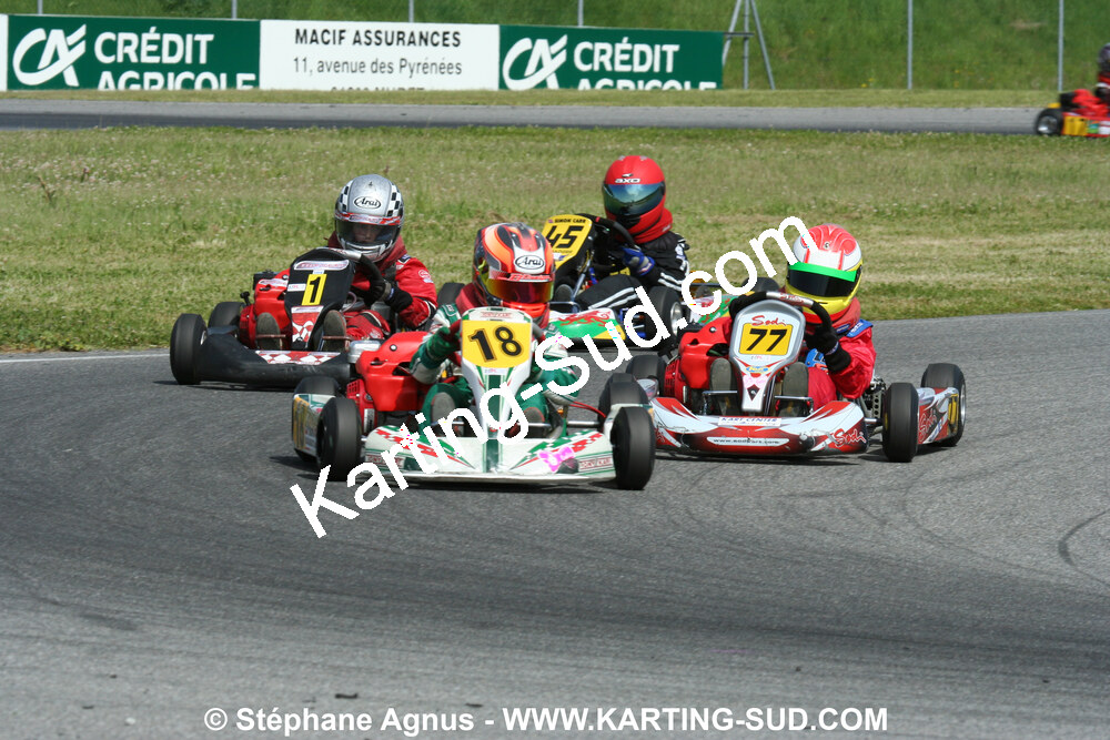 04/05/2008 : 3ème manche du Championnat Régional Midi-Pyrénées à Muret (Photos Stéphane Agnus) 2008 — karting