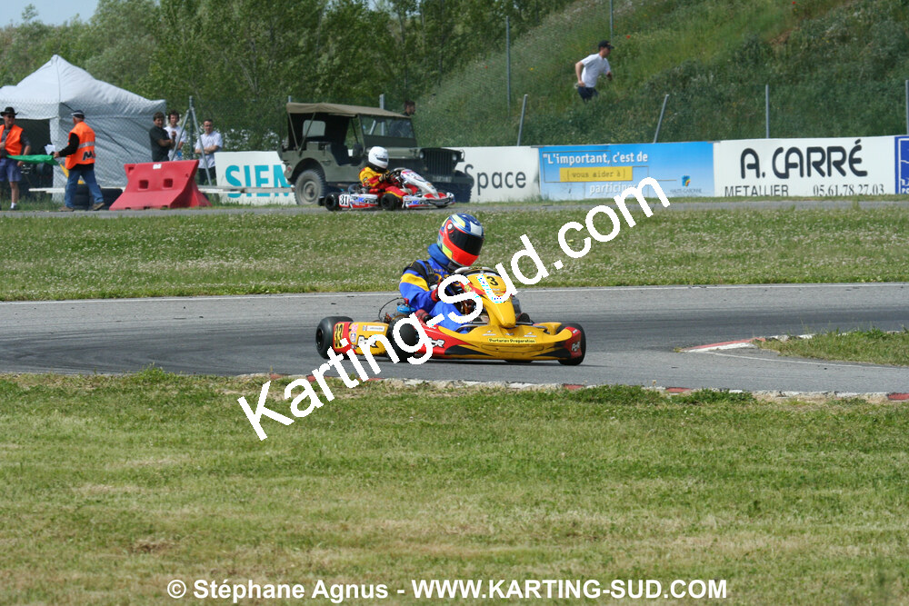 04/05/2008 : 3ème manche du Championnat Régional Midi-Pyrénées à Muret (Photos Stéphane Agnus) 2008 — karting