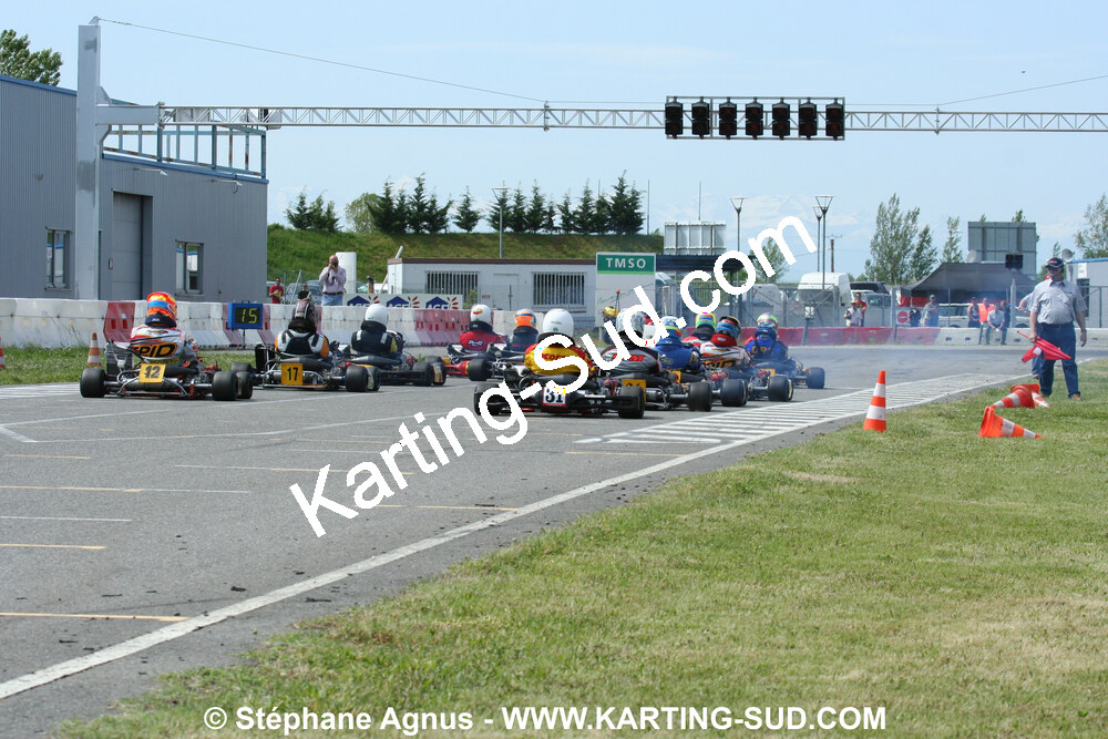 04/05/2008 : 3ème manche du Championnat Régional Midi-Pyrénées à Muret (Photos Stéphane Agnus) 2008 — karting