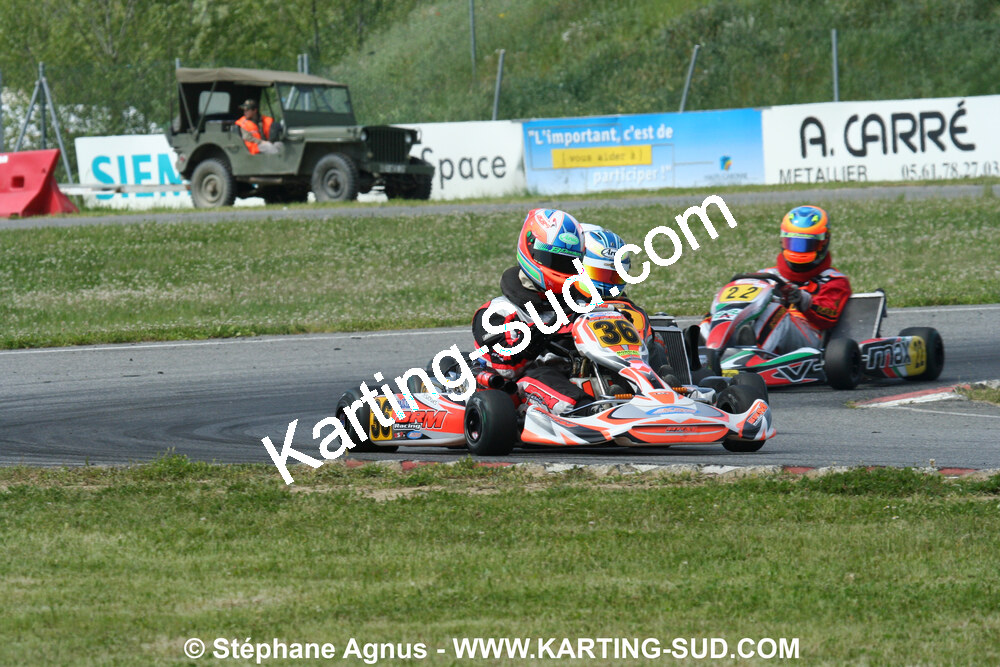04/05/2008 : 3ème manche du Championnat Régional Midi-Pyrénées à Muret (Photos Stéphane Agnus) 2008 — karting