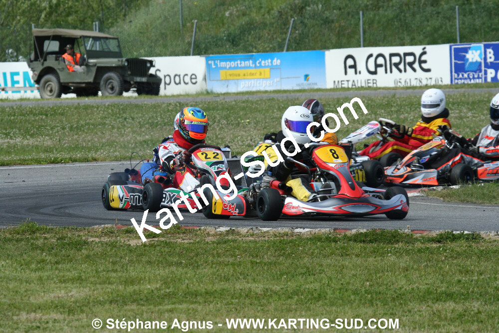 04/05/2008 : 3ème manche du Championnat Régional Midi-Pyrénées à Muret (Photos Stéphane Agnus) 2008 — karting