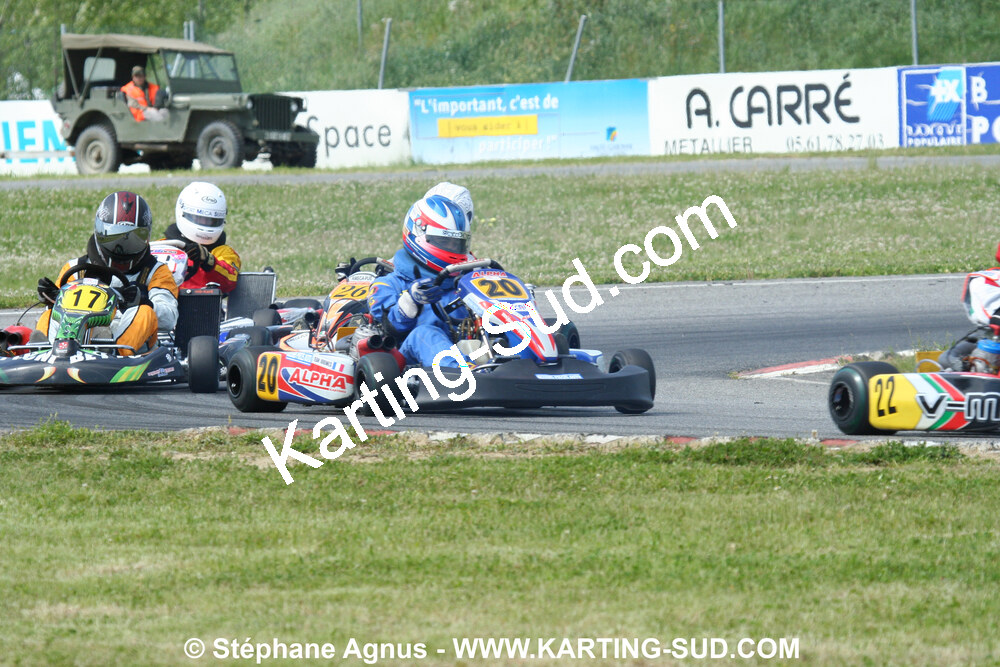 04/05/2008 : 3ème manche du Championnat Régional Midi-Pyrénées à Muret (Photos Stéphane Agnus) 2008 — karting