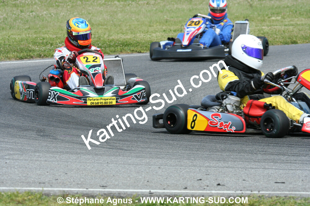 04/05/2008 : 3ème manche du Championnat Régional Midi-Pyrénées à Muret (Photos Stéphane Agnus) 2008 — karting