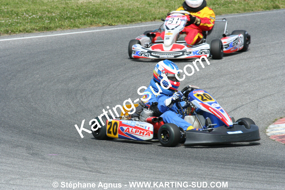 04/05/2008 : 3ème manche du Championnat Régional Midi-Pyrénées à Muret (Photos Stéphane Agnus) 2008 — karting