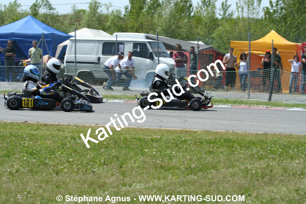 04/05/2008 : 3ème manche du Championnat Régional Midi-Pyrénées à Muret (Photos Stéphane Agnus) 2008 — karting