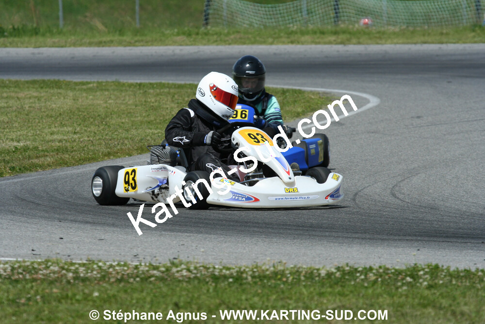 04/05/2008 : 3ème manche du Championnat Régional Midi-Pyrénées à Muret (Photos Stéphane Agnus) 2008 — karting