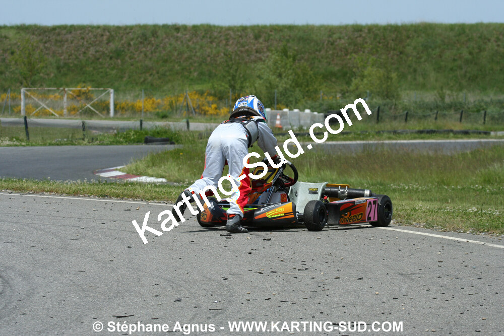 04/05/2008 : 3ème manche du Championnat Régional Midi-Pyrénées à Muret (Photos Stéphane Agnus) 2008 — karting