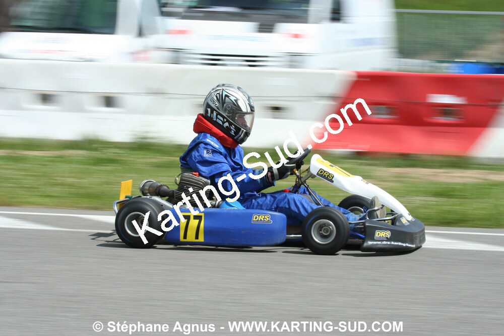 04/05/2008 : 3ème manche du Championnat Régional Midi-Pyrénées à Muret (Photos Stéphane Agnus) 2008 — karting