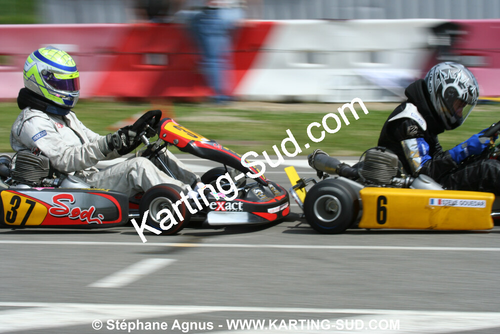 04/05/2008 : 3ème manche du Championnat Régional Midi-Pyrénées à Muret (Photos Stéphane Agnus) 2008 — karting