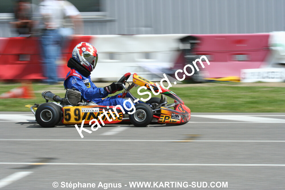 04/05/2008 : 3ème manche du Championnat Régional Midi-Pyrénées à Muret (Photos Stéphane Agnus) 2008 — karting
