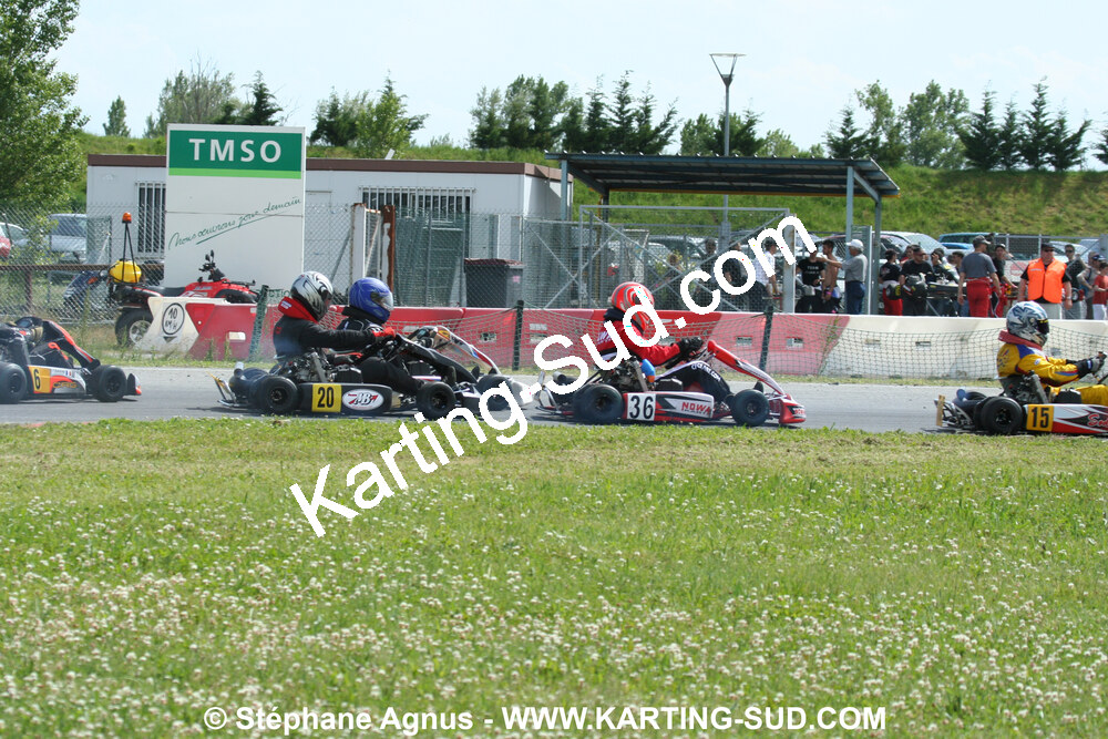 04/05/2008 : 3ème manche du Championnat Régional Midi-Pyrénées à Muret (Photos Stéphane Agnus) 2008 — karting