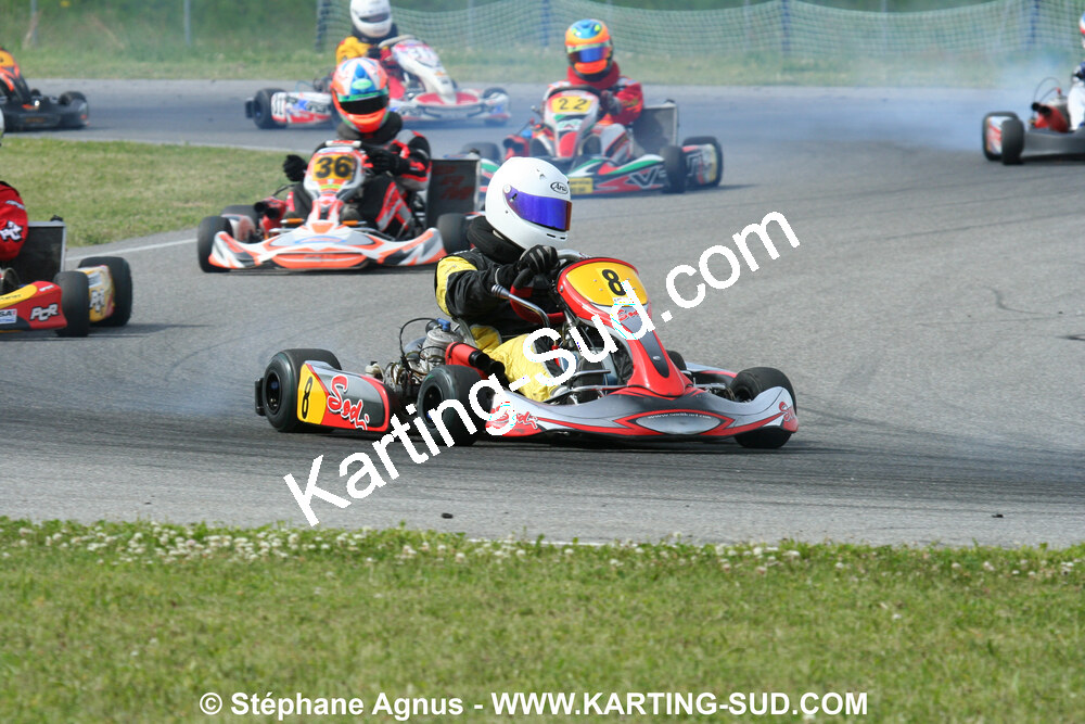 04/05/2008 : 3ème manche du Championnat Régional Midi-Pyrénées à Muret (Photos Stéphane Agnus) 2008 — karting