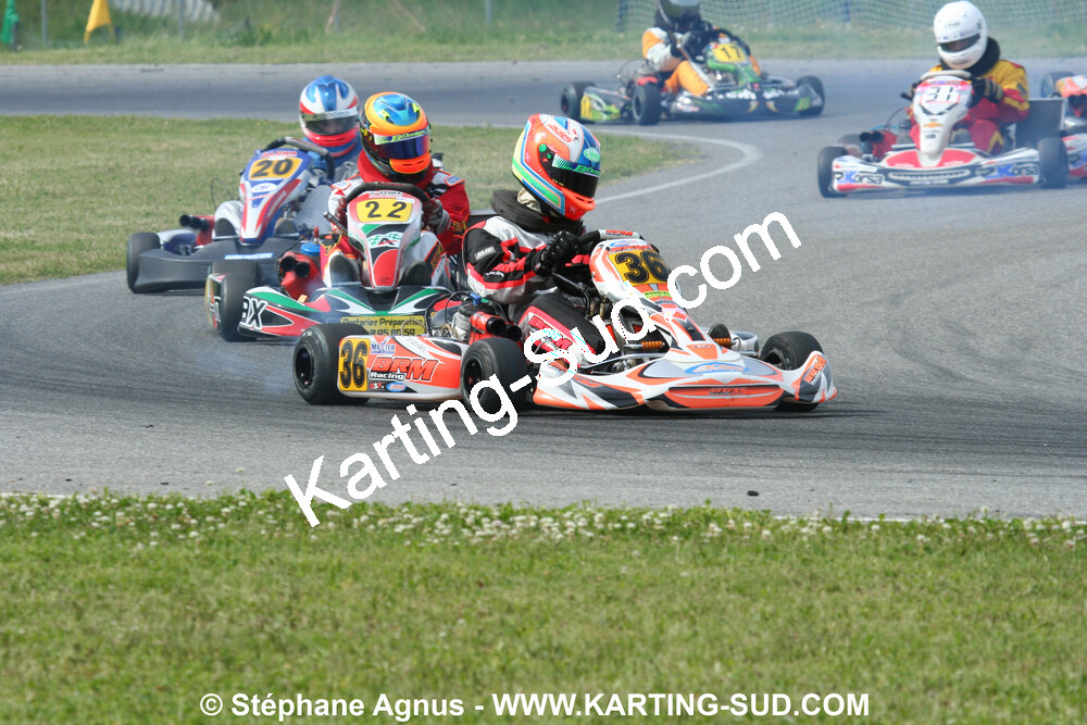 04/05/2008 : 3ème manche du Championnat Régional Midi-Pyrénées à Muret (Photos Stéphane Agnus) 2008 — karting
