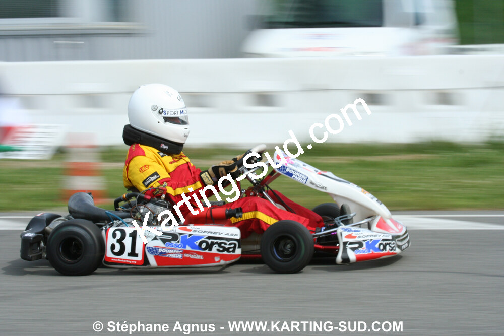 04/05/2008 : 3ème manche du Championnat Régional Midi-Pyrénées à Muret (Photos Stéphane Agnus) 2008 — karting