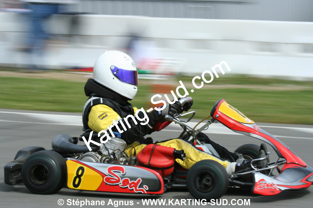 04/05/2008 : 3ème manche du Championnat Régional Midi-Pyrénées à Muret (Photos Stéphane Agnus) 2008 — karting
