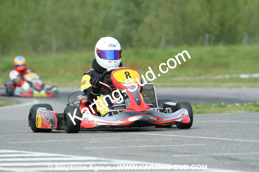 04/05/2008 : 3ème manche du Championnat Régional Midi-Pyrénées à Muret (Photos Stéphane Agnus) 2008 — karting