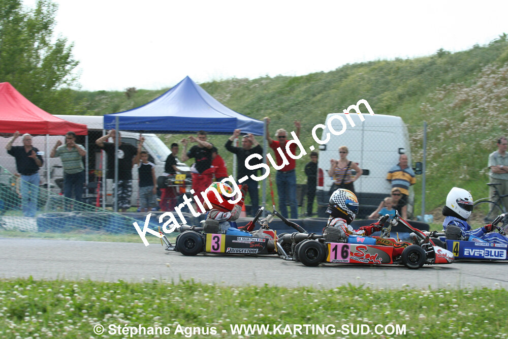 04/05/2008 : 3ème manche du Championnat Régional Midi-Pyrénées à Muret (Photos Stéphane Agnus) 2008 — karting