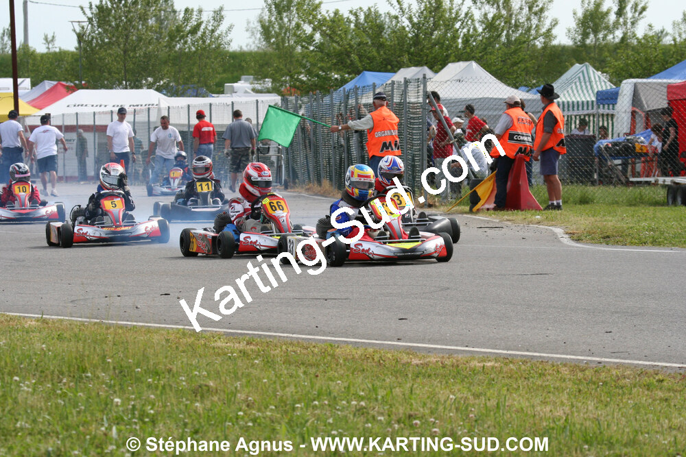 04/05/2008 : 3ème manche du Championnat Régional Midi-Pyrénées à Muret (Photos Stéphane Agnus) 2008 — karting